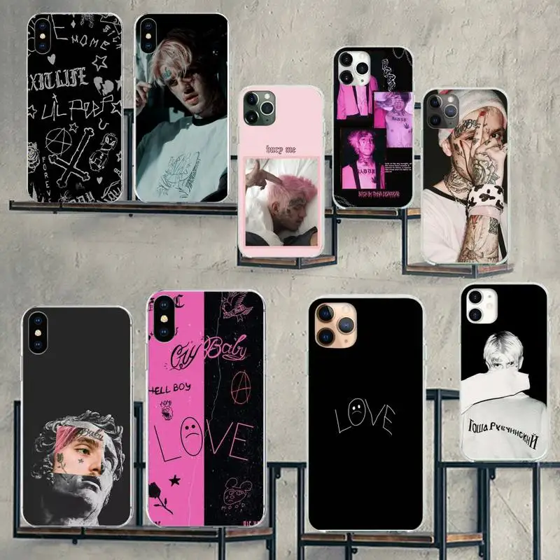 Чехол для телефона Lil Peep Hellboy Love iphone 12 5 5s 5c se 6 6s 7 8 plus x xs xr 11 pro max mini | Мобильные