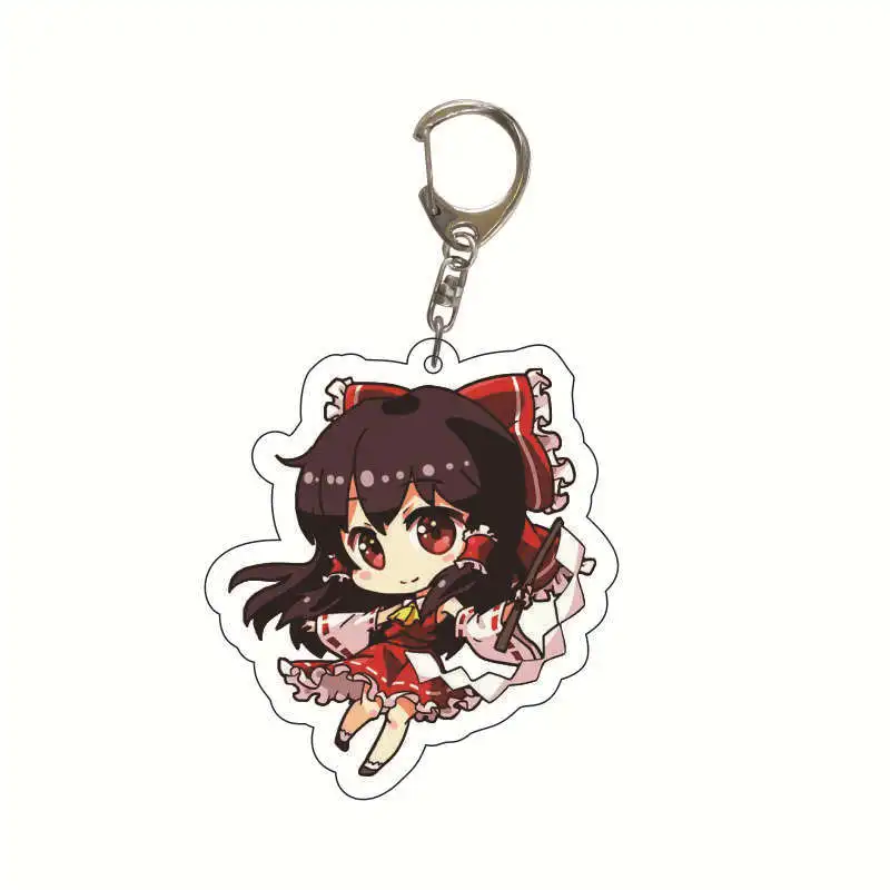 Модный акриловый брелок с аниме проекта Touhou версия Q игровые персонажи подвеска