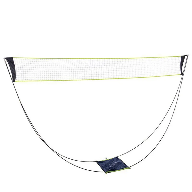 

Portable Badminton Net Professional Badminton Training Square Mesh 3 M Volleyball Training Network Outdoor Tennis Net Frame Bag