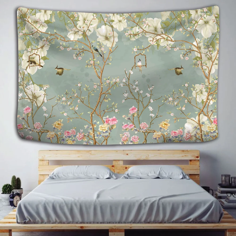 Дешевый настенный гобелен с принтом рисунком мандалы ведьмахство хиппи