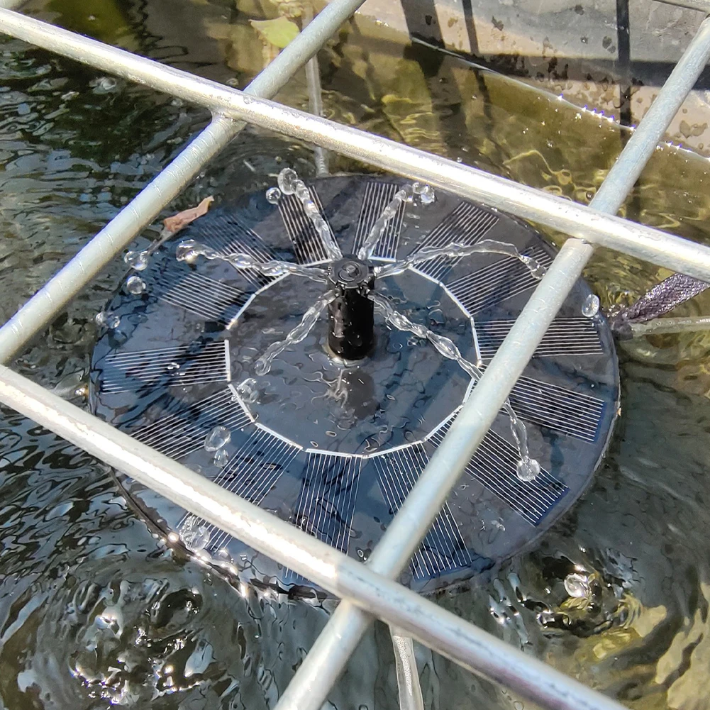 Распродажа насос для фонтана на солнечной батарее 1 4 Вт водяной ванной с