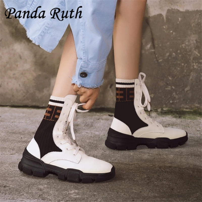 Новинка 2019 года женская обувь женские ботильоны из натуральной кожи