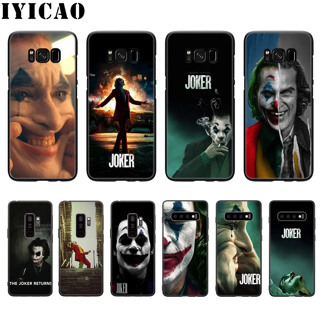 Мягкий силиконовый чехол joker с рисунком из фильма Хоакин Феникс для Samsung Galaxy S20 S10 S9