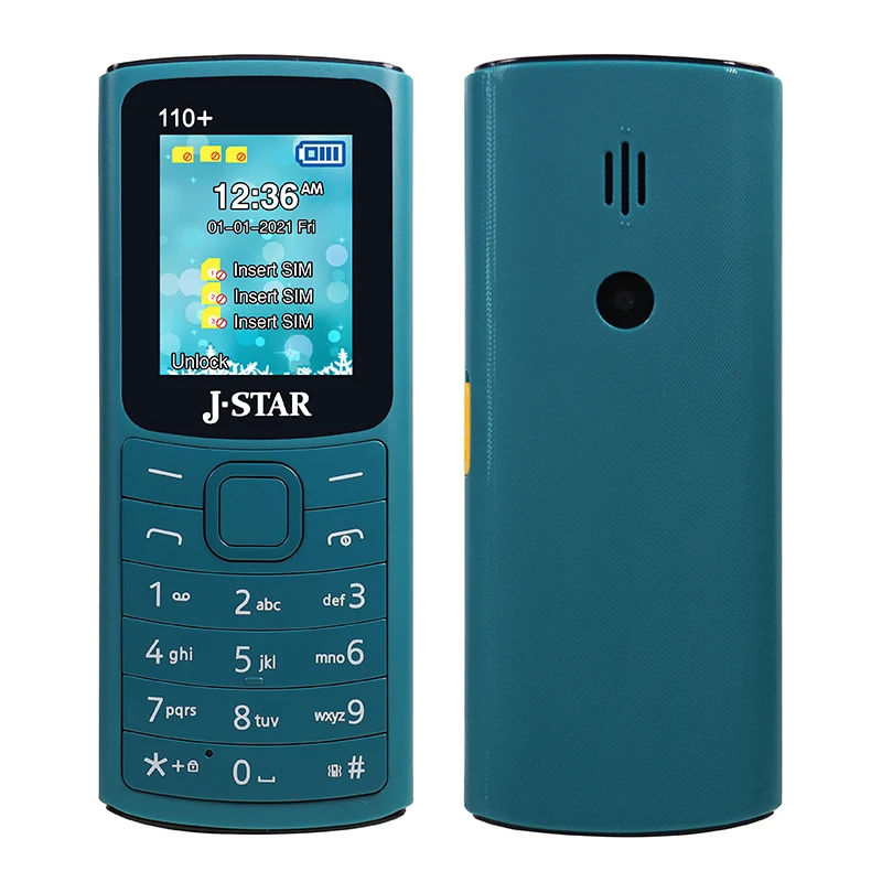 GSM 1050 мАч аккумулятор 3 Sim-карты телефон с MP3 рекордером будильник caculator внешний