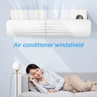 adjustable air conditioner deflector telescopic windshield confinement air deflector for home ship