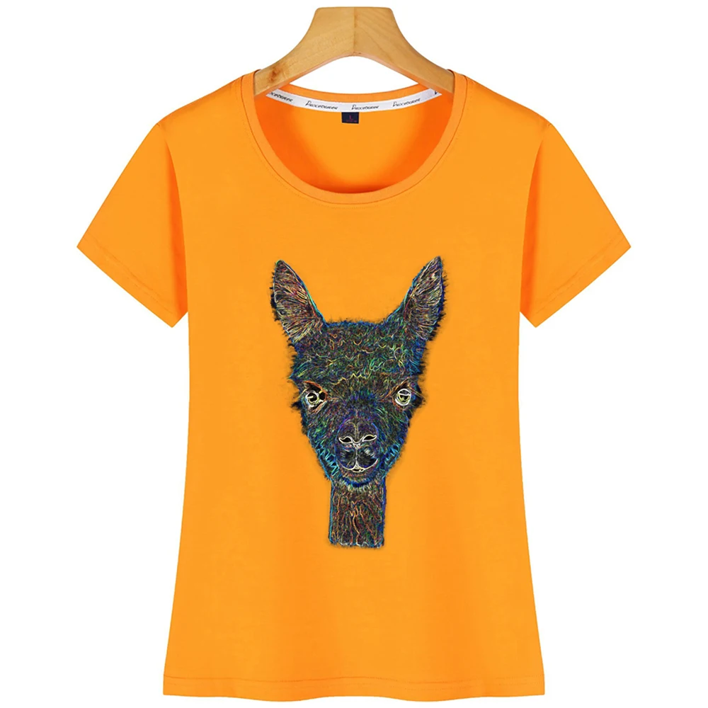 Футболка женская неоновая в стиле хип-хоп | Женская одежда