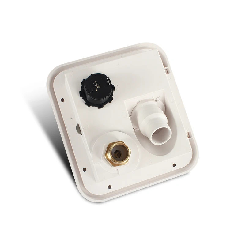 Белый Carded Gravity/пластмассовый Вход воды Люк караван аксессуары для кемпера