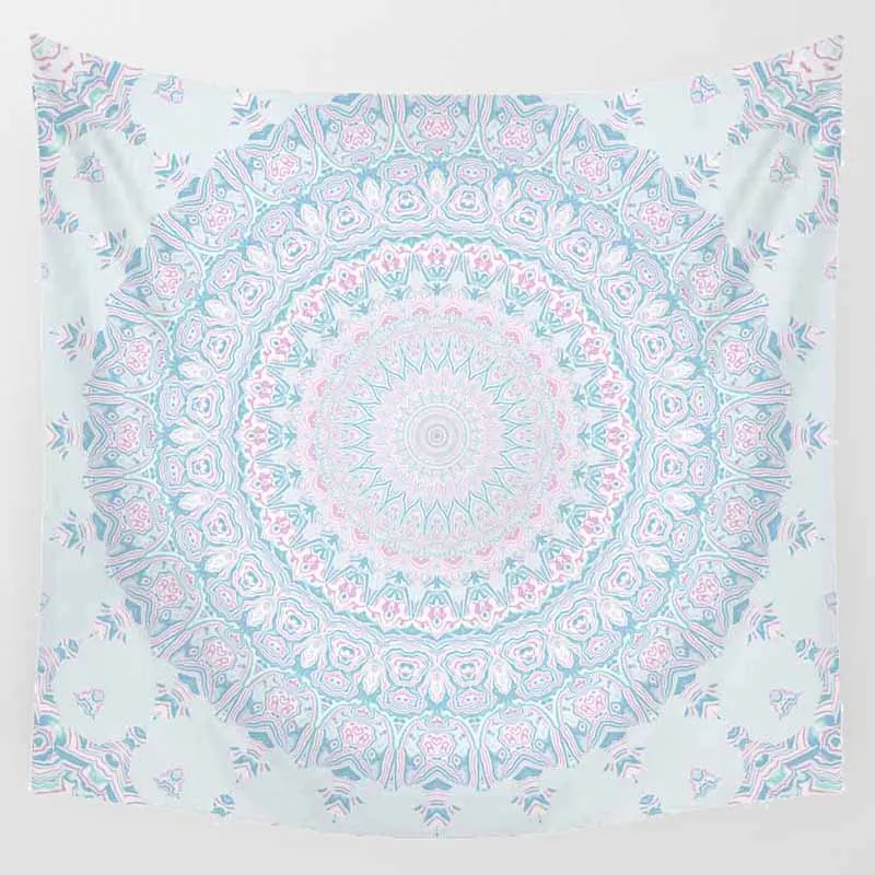 Креативный узор Луна Череп Скелет цветы макраме настенный подвесной гобелен