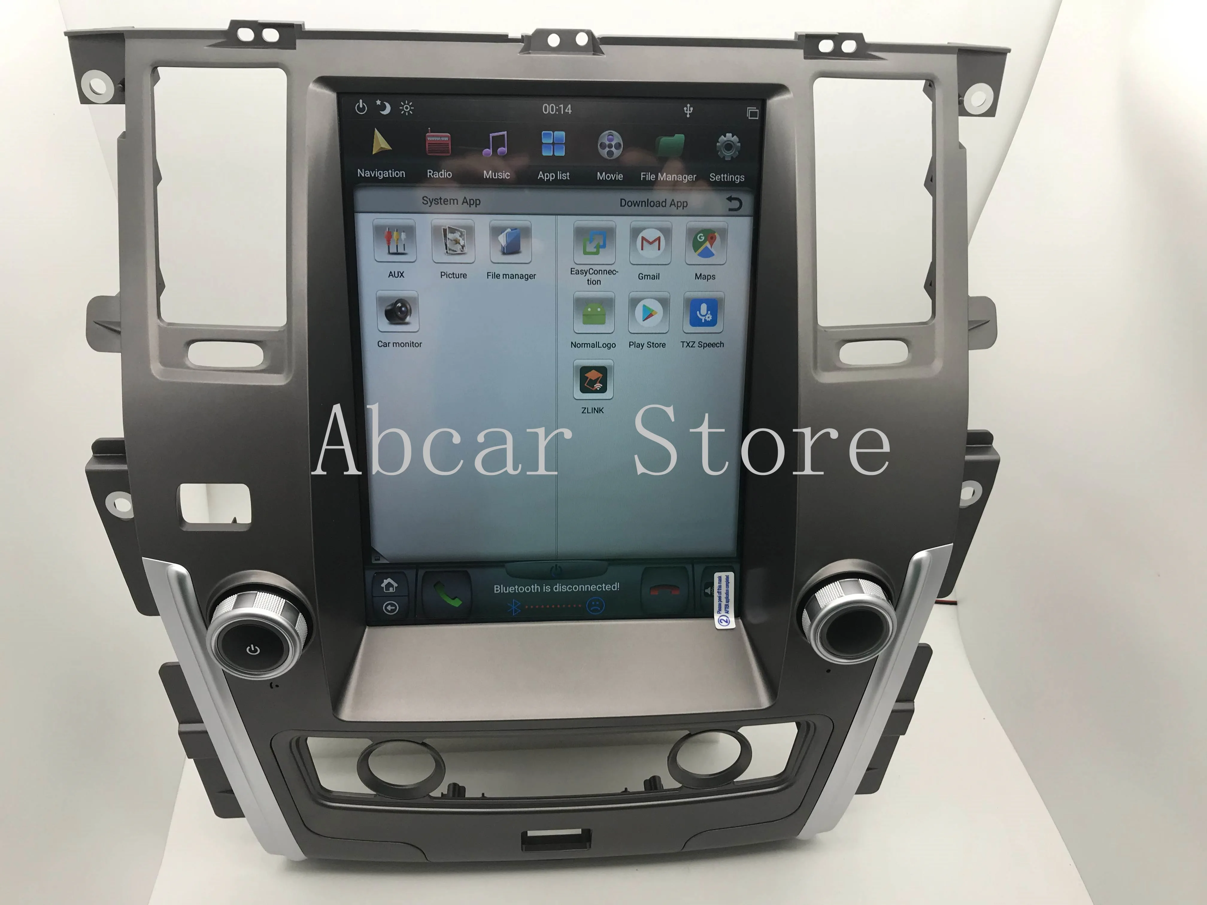 12 1 ''Tesla style Android 9 0 автомобильный dvd плеер GPS навигация для NISSAN патруль 2010 2019