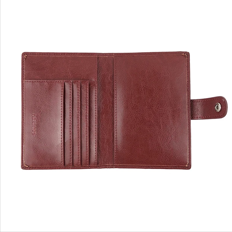 Держатель для паспорта Обложка чехол с RFID блокировкой дорожный кошелек премиум