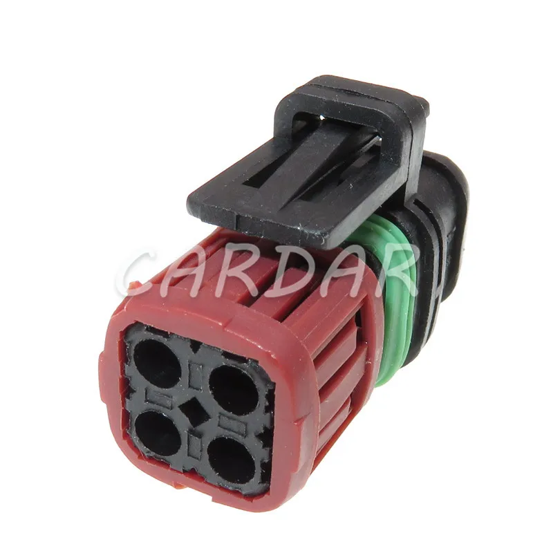 1 Set 4 Pin 1337352-1 Fuel Injector Plug Oxygen Sensor Connector Wiring Socket For Cars Excavator | Автомобили и мотоциклы