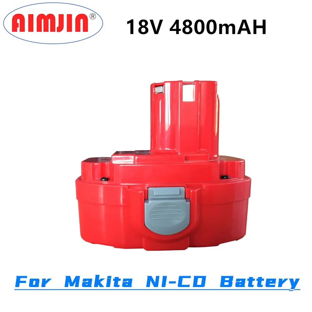 

Newest for Makita 1820 18V 4800mAH NI-CD NI-MH Battery Cordless Electric Drills 1822 1823 1833 1834 1835 1835F 192827-3 192829-9