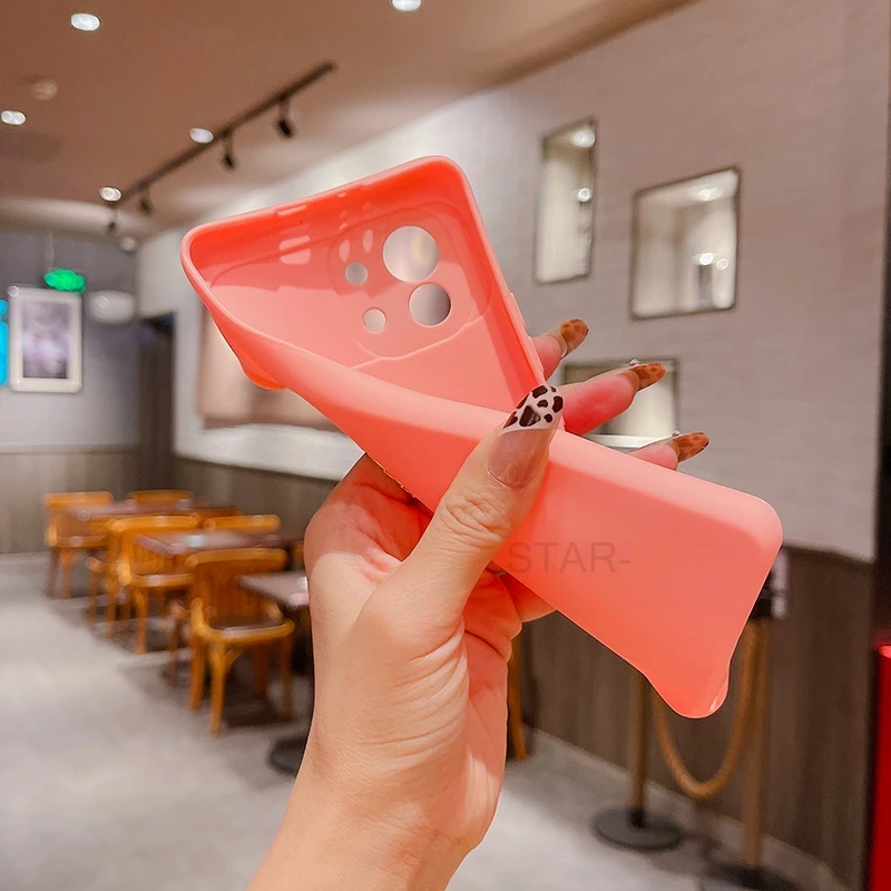 Slide Camera Lens Protector Phone Case For Xiaomi Mi 11 lite 5g Ne 11i mi11 i 11lite 5G Liquid Silicone Soft Back Cover