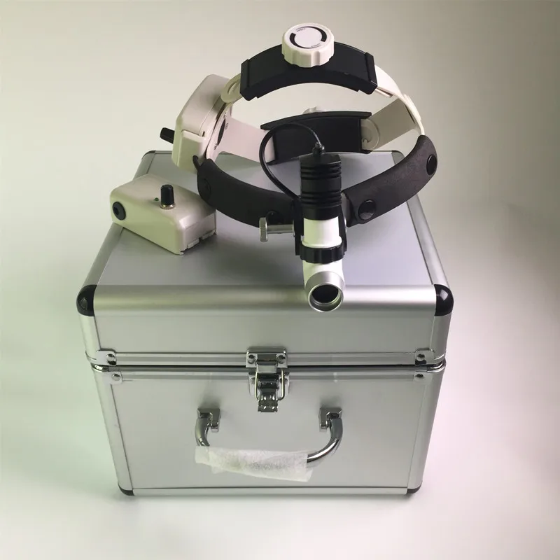 Высокая Мощность Беспроводной 5 Вт Светодиодный медицинский головной светильник