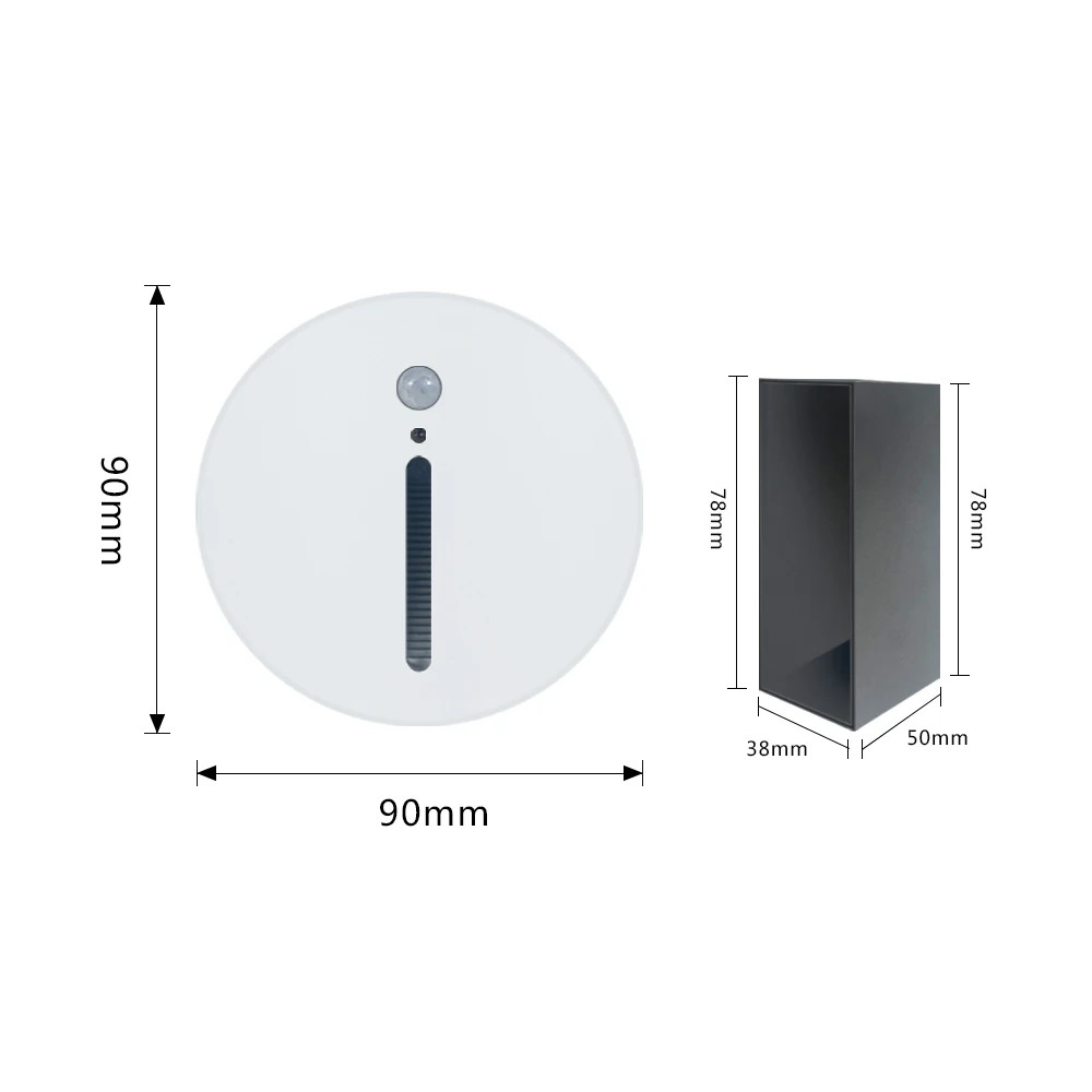 

Настенный светильник SANDIY с датчиком движения