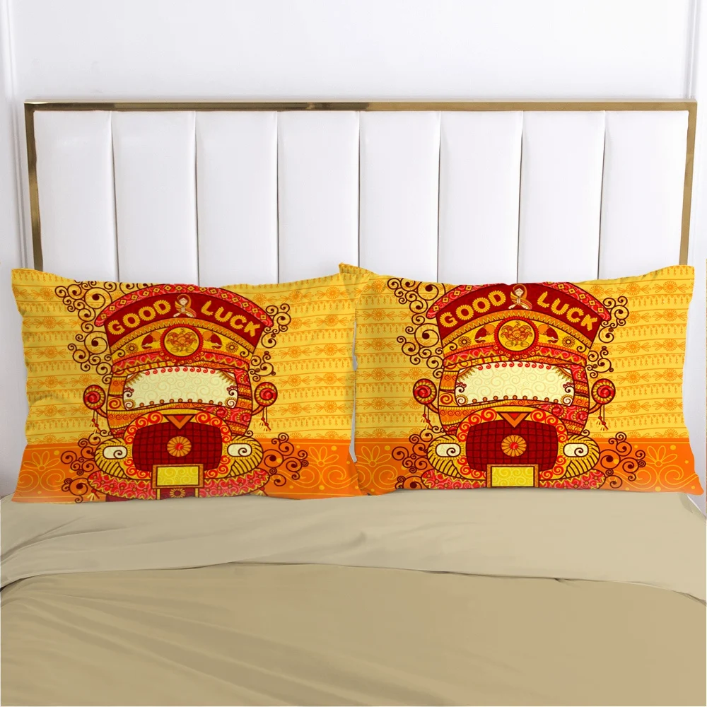 

1pc Egyptian Pillow cover Pillow case Bedding Pillowcase Pillowcovers decorative for home 3D 50x75 50x70 good luck
