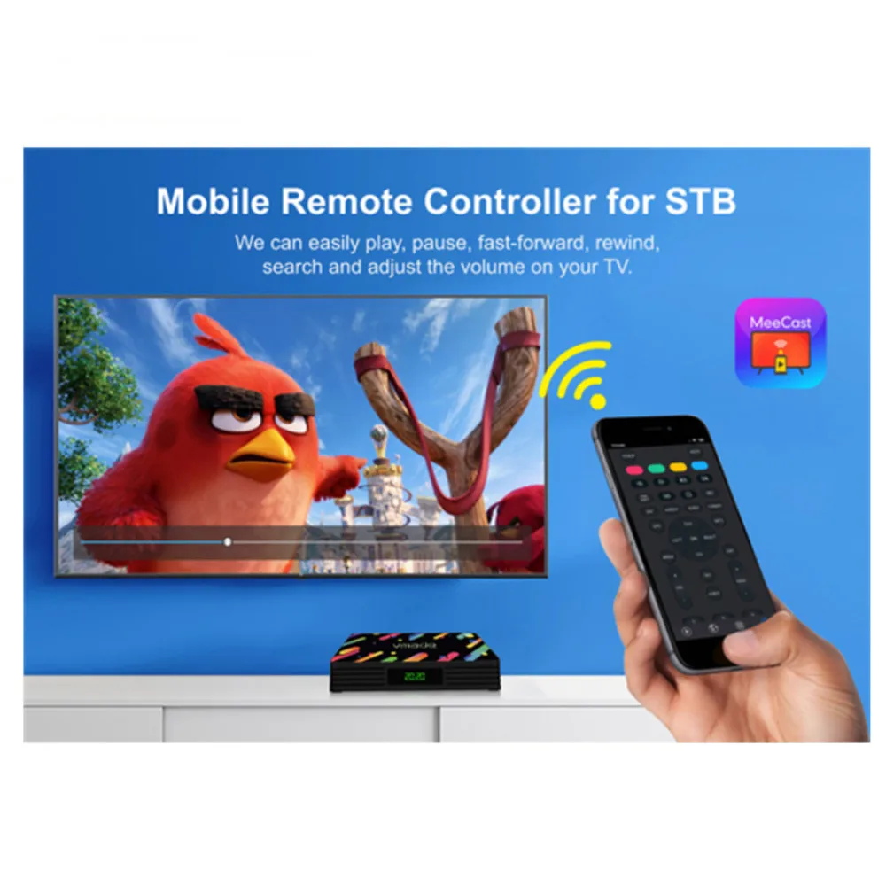 Цифровой ТВ приемник 2021 DVB T2 для наземного телевидения H.265/HEVC HD декодер Италии