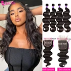 Прозрачный кружевной фронтальной с пряди бразильских объемная волна 5x5 HD кружева пряди с фронтальной 10A человеческие волосы Волосы Remy с закрытием