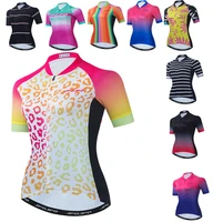 summer go pro bicycle jerseys womens whiteblue short sleeve cycling shirts sport racing wear maillot ciclismo bike jerseys