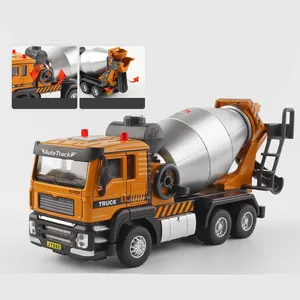 Горячая Распродажа из сплава 1:50, пожарная машина, Инженерная модель грузовика, лестница, пожарная машина, миксер, игрушка, бесплатная доставка