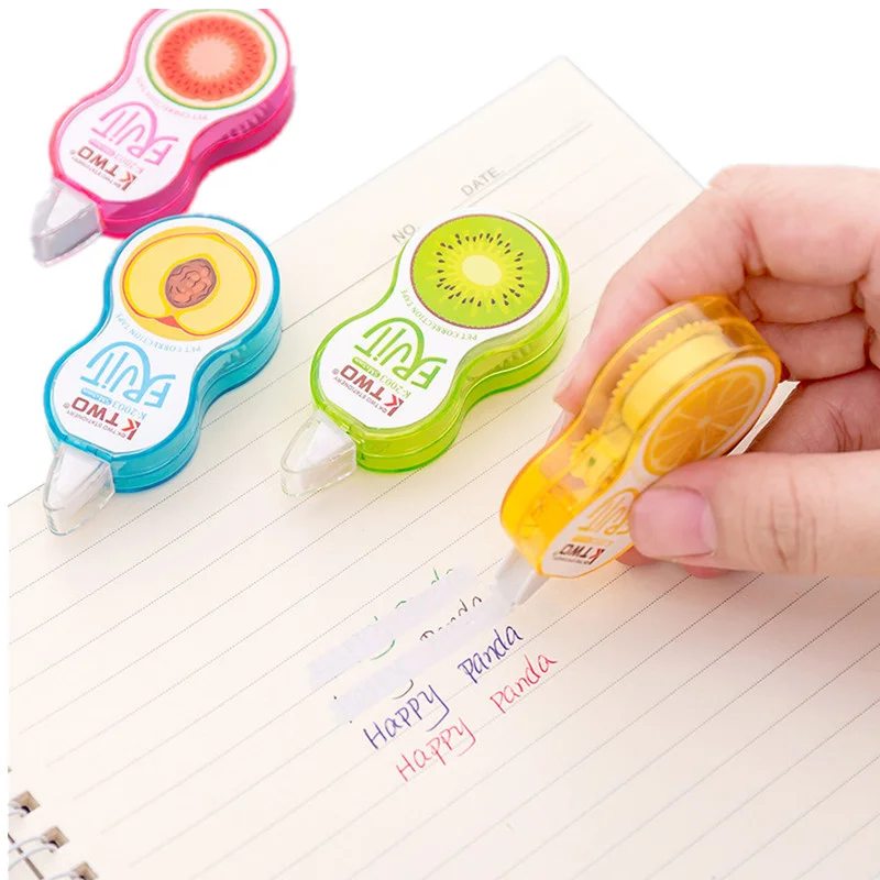 

5m Fruit Style Correction Tape Creative Donut Fruit Corrector Tape Office School Supplies Student Stationery Supplies