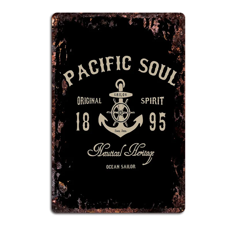 Тапочки в виде персонажа аниме якорь домашний декор жестяной коробке знак Декор