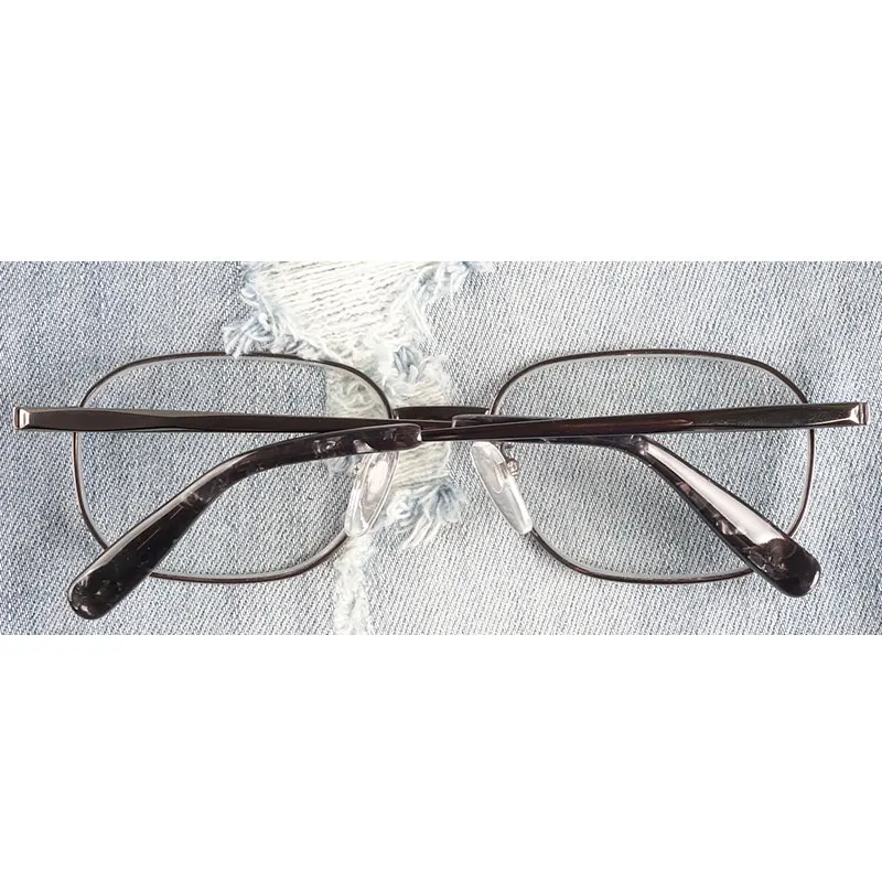 Мужские очки для чтения большие металлические с эффектом памяти прочность 0 25 5 75 1