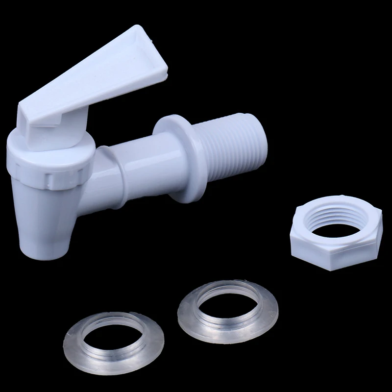 

1pcs Plastic Water Dispenser Tap Thread Dia Bottled Spigot Faucet Bibcocks Pipe Valve