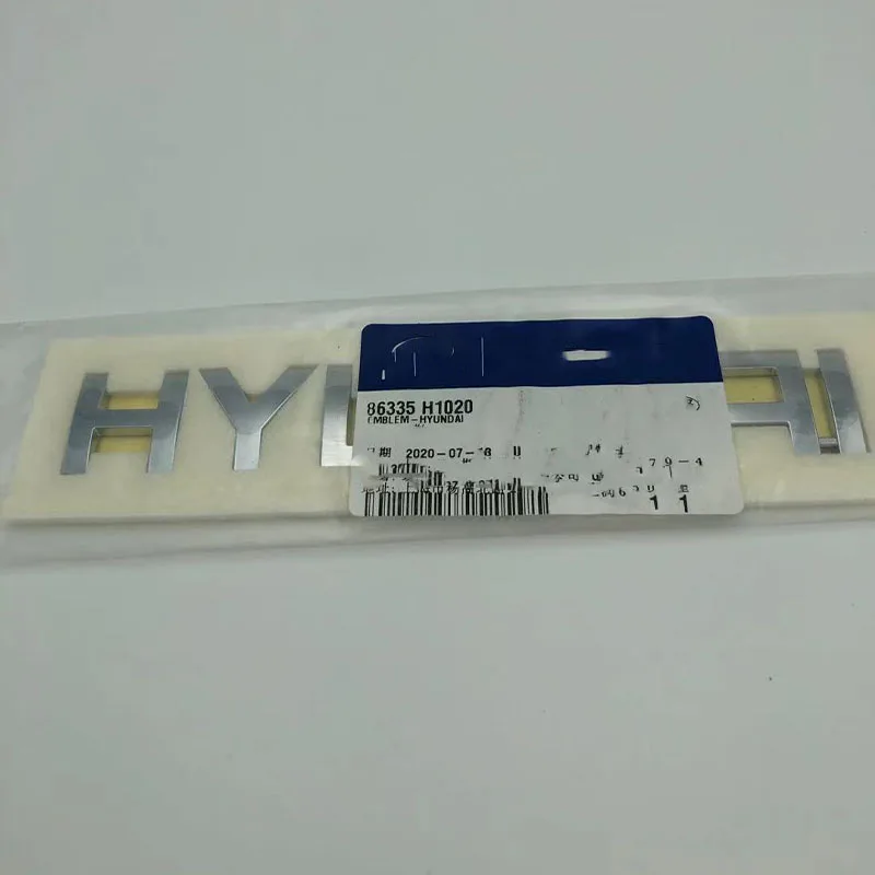 

Original genuine rear tail door hatch badge for Elantra 208-2012 OEM 86335H1020