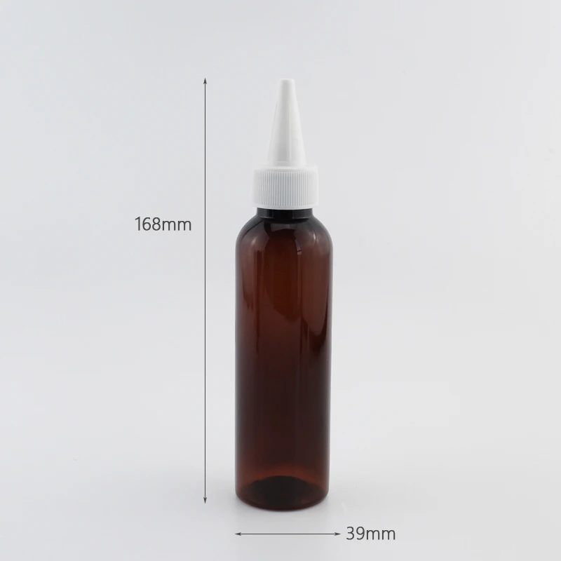 Пустые пластиковые бутылки для домашних животных с заостренным ртом 120 мл х 40 шт