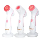 Щетка для чистки лица, звуковая вибрация, силиконовая щетка для лица, для чистки кожи, Глубокая очистка, удаление черных точек