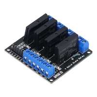 relay module 4 channel solid state relay module with fuse for diy electronics enthusiasts