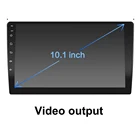 Автомагнитола 2 Din, Android, мультимедийный плеер, ОЗУ, стерео, Bluetooth, поддержка камеры, GPS, Wi-Fi, 7-дюймовый универсальный 4G Авторадио