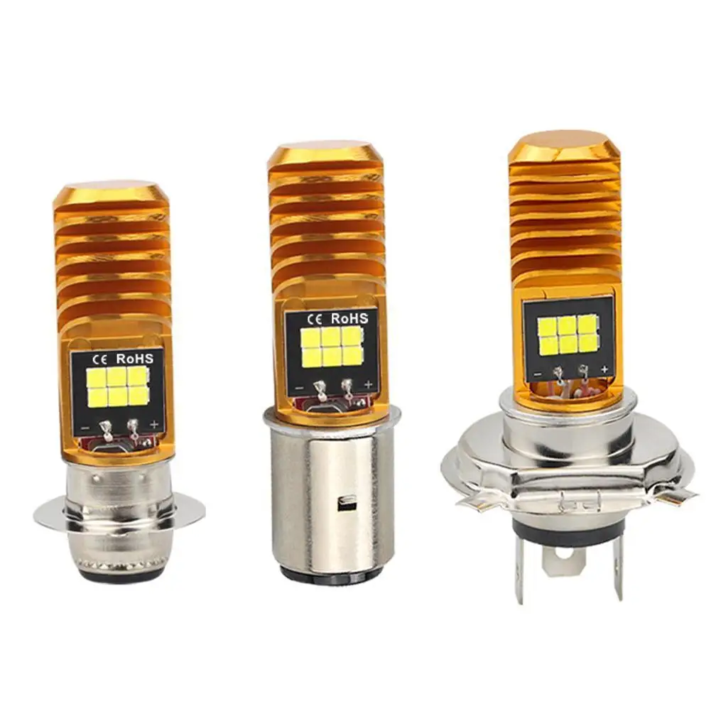 

H6M P15D мотоциклетная фара COB Чип 1200Lm универсальная суперъяркая мотоциклетная лампа для передней фары мотоциклетные дневные ходовые огни лам...