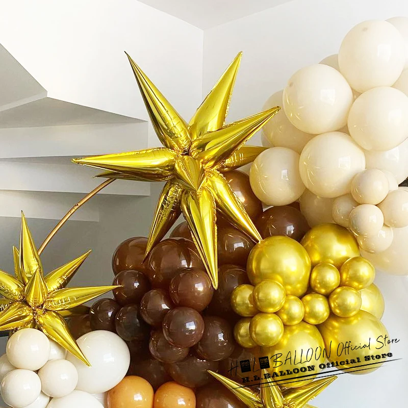 Воздушные шары в форме звезд фольга для украшения бара дискотеки 27 дюймов капли