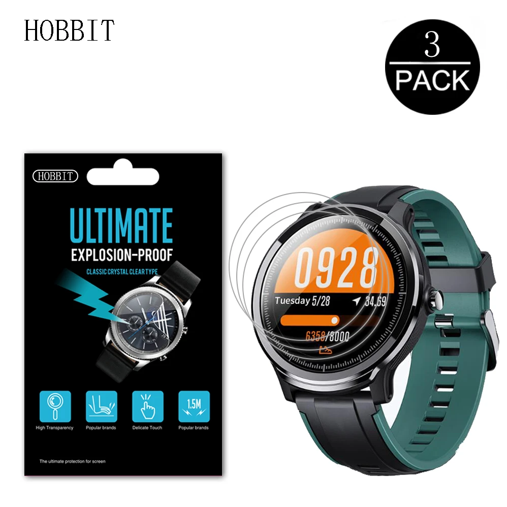 3 шт. нано Взрывозащищенная полноэкранная Защитная пленка для зонда KOSPET SN80 GPS