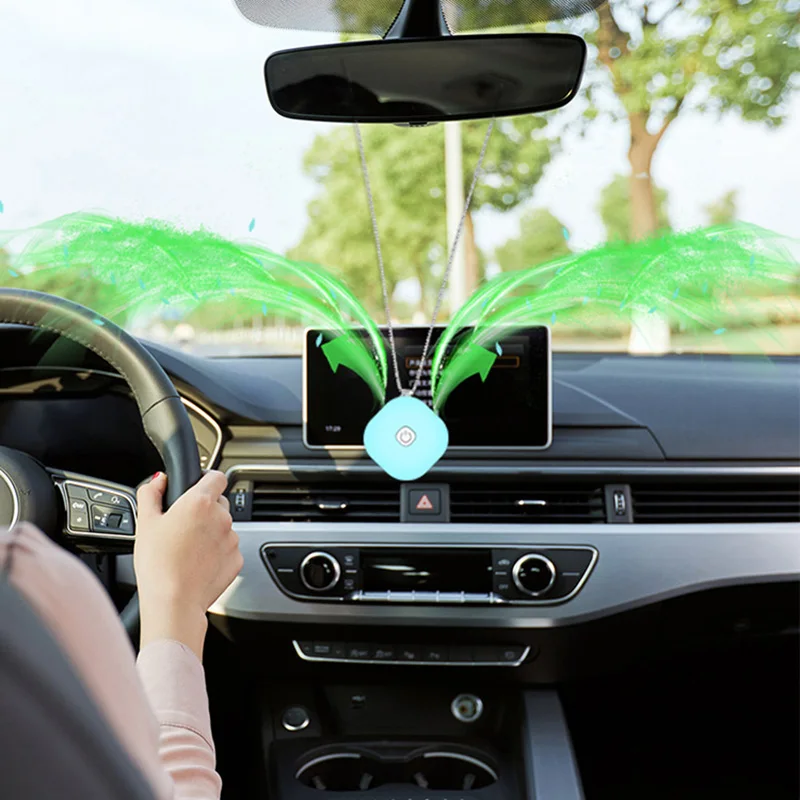 

Hot Sale Negative Ion Air Purifier Mini Household Type Can Wear Hanging Neck Purifier Eco-friendly Durable Home Air Purifier