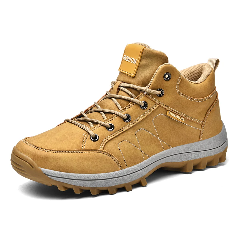 

Waterproof Hiking Shoes Mountain Climbing Shoes Outdoor Hiking Boots Trekking Sport Sneakers Men Hunting Trekking Size 39-48