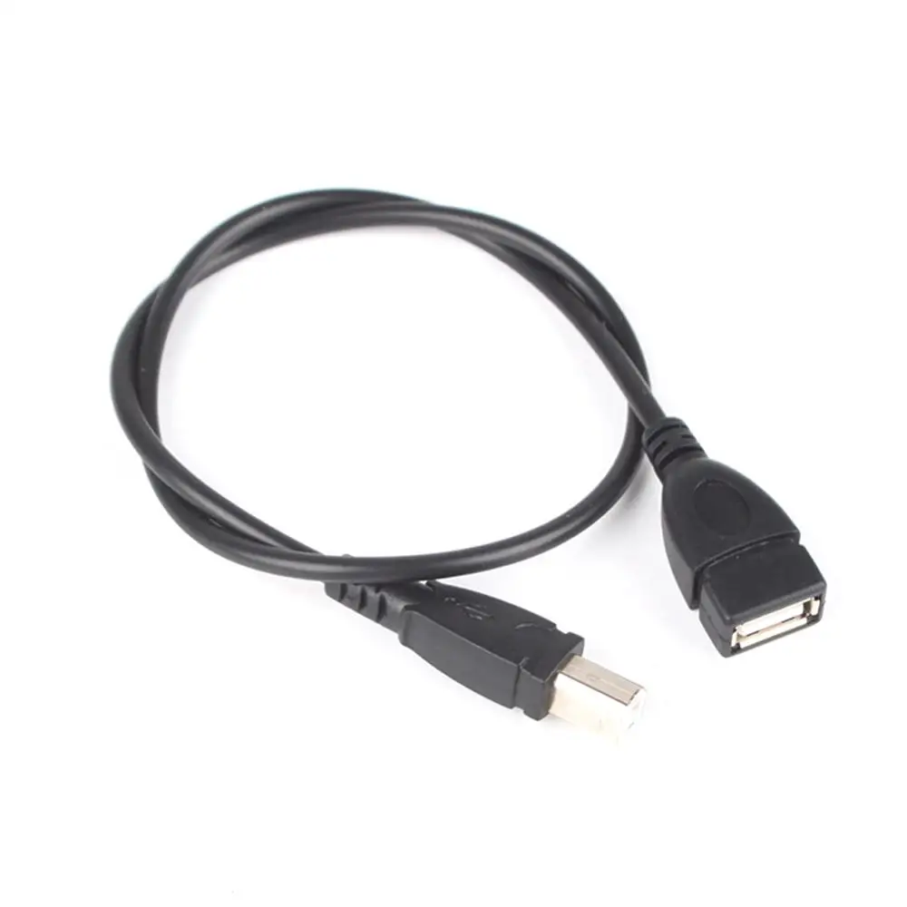 50 см Удлинительный кабель для принтера высокоскоростной 1 5 фута USB 2 0 Тип A мама в B