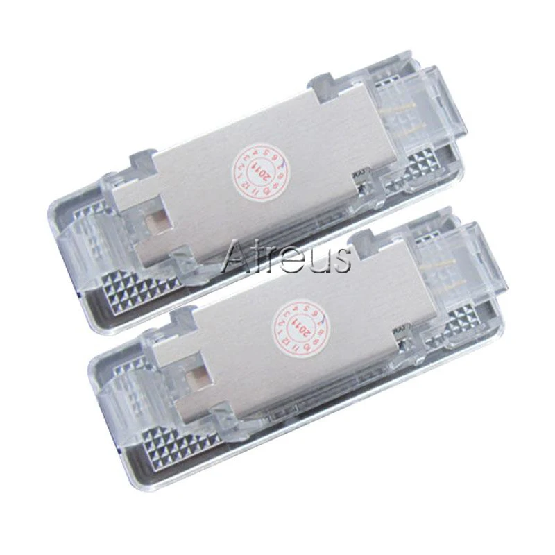 Mutips Car Door Welcome Lights 12V For BMW E53 X5 E39 Z8 E52 Accessories No error 1Pair White SMD3528 LED Courtesy Lamp Bulb Kit |