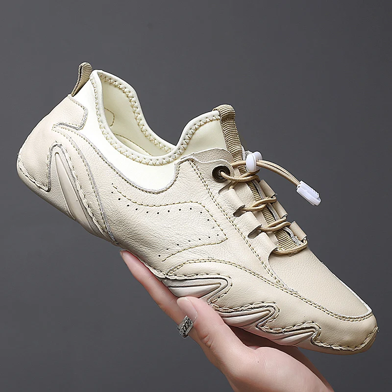 

2021 мужская повседневная обувь из натуральной кожи; Роскошные Брендовые мужские лоферы; Мокасины; Дышащие слипоны; Черные модные кроссовки