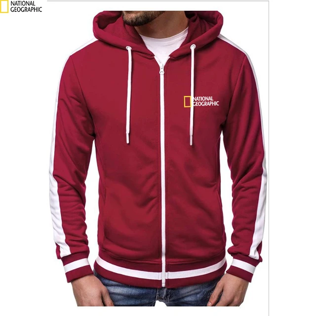 Худи с национальным географическим принтом Новинка весна-осень 2022 мужской