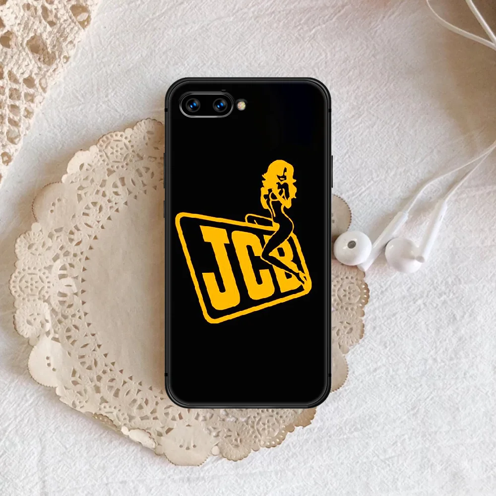 

Jcb Excavator Phone Case Cover Hull For HUAWEI Honor 6A 7A 8 8A 8S 8x 9 9x 9A 9C 10 10i 20 Lite Pro black Hoesjes Tpu Back Soft