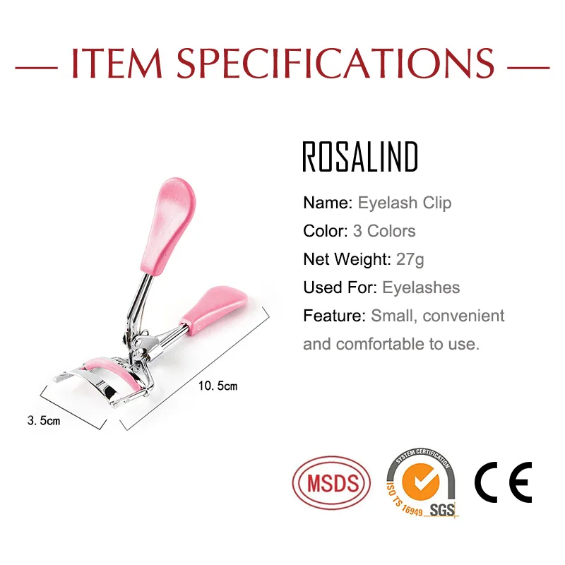 ROSALIND щипцы для ресниц пинцет инструменты макияжа глаз завивки ламинирования