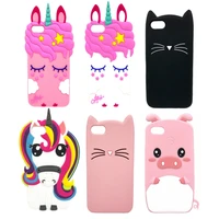 honor 7a 5 45 case silicon 3d cute unicorn cat soft phone cover bag for huawei y5 2018 prime honor7a dua l22 russian version
