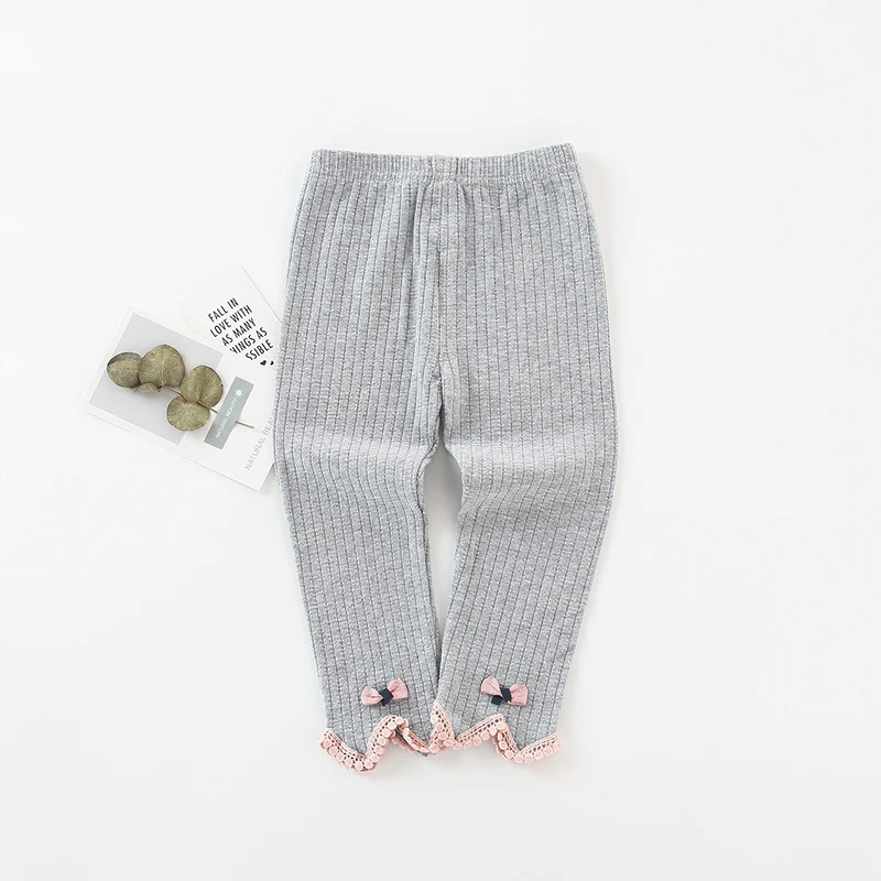 Высококачественные хлопковые детские колготки осенне зимние штаны для