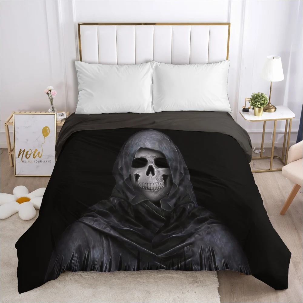 Пододеяльник с черепом Дэдпул для женщин покрывало/одеяло/удобный чехол 140x200 240x220