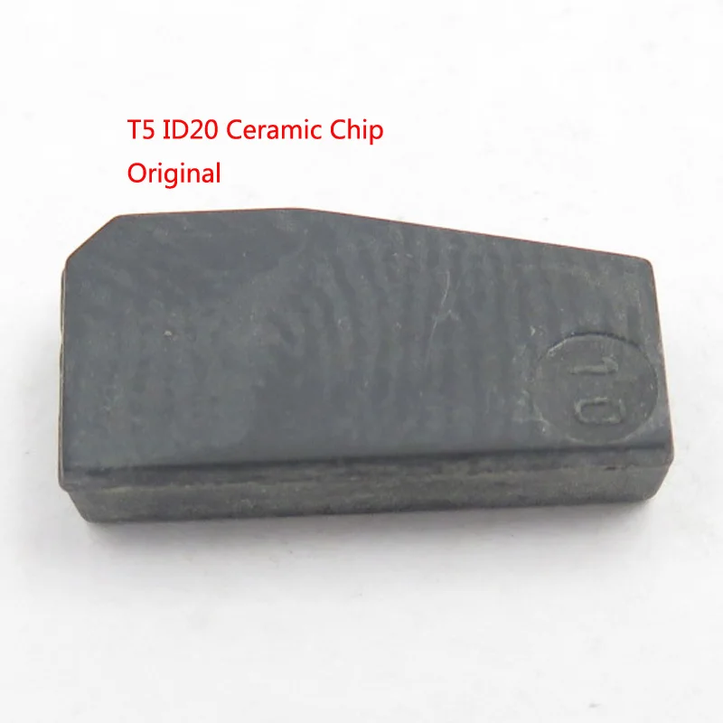 

20PCS/LOTS free shipping Chip T5 (ID20) Ceramic glass for Car Key Locksmith Tool ID T5 Transponder Chip