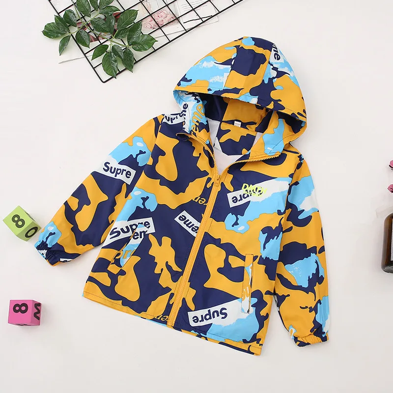 

Spring Autumn Baby Coats Long Sleeve Hooded Jacket for Girl Fashion Letter Letter Boys Clothes Toddler Girl Winter Clothes