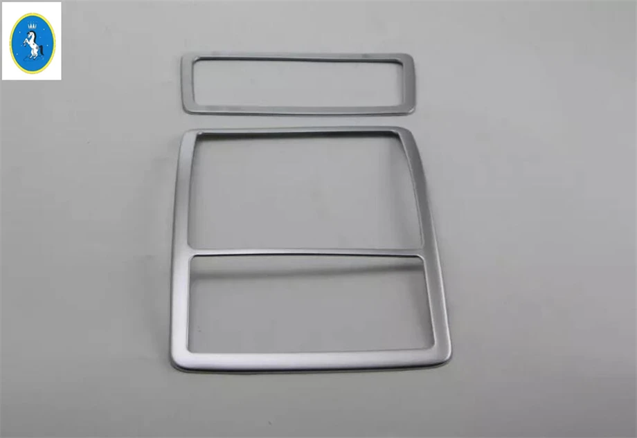 Yimaautotrim авто аксессуары верхняя Крыша лампы для чтения рамка Крышка отделка 2 шт. ABS подходит для Lexus RX200t RX450h